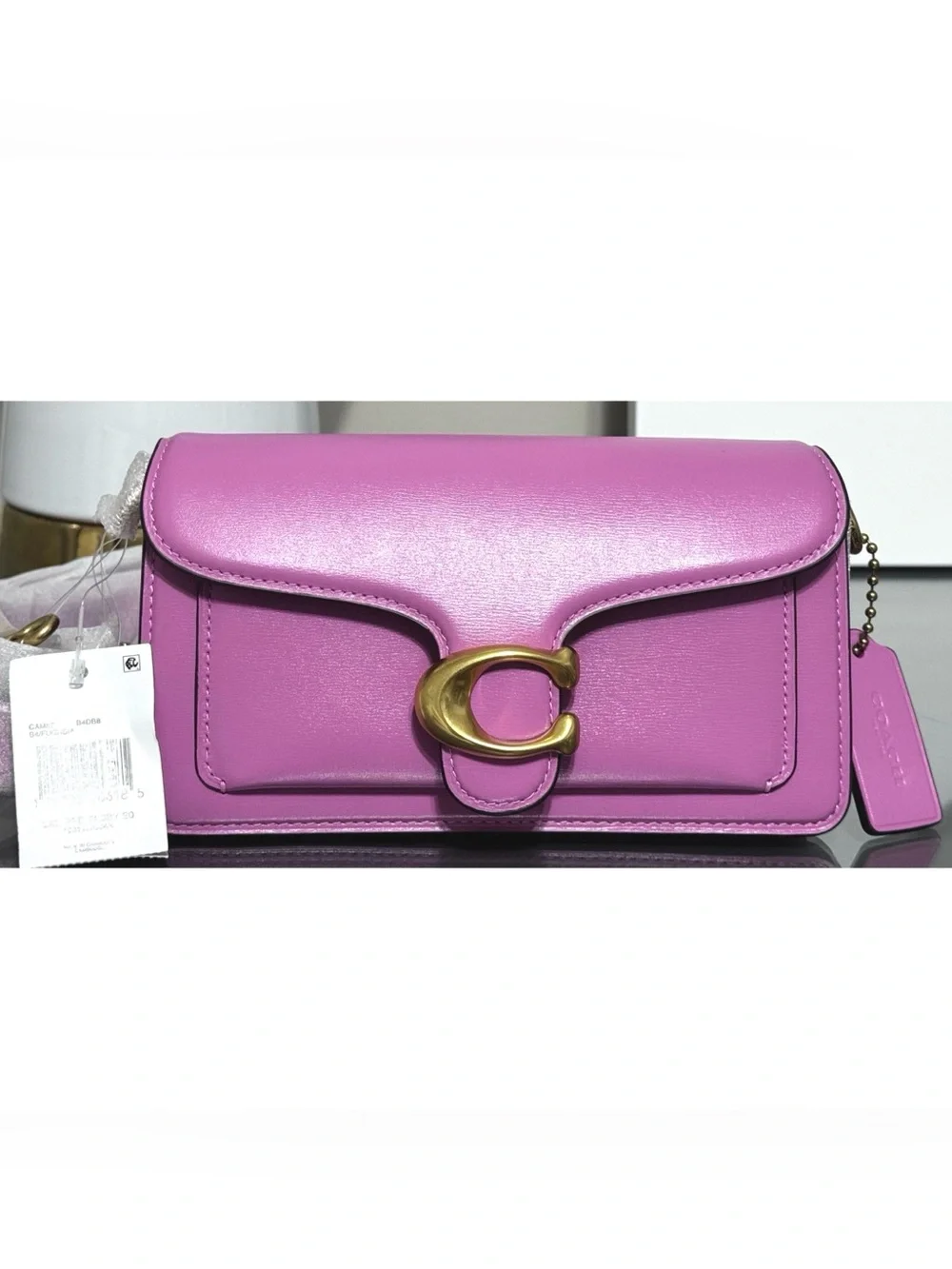 COACH Tabby Shoulder Bag 20, FUCHSIA PINK
